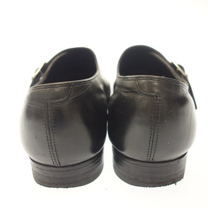 Used ◆Ralph Lauren Purple Label Leather Shoes S1948 Single Strap Men's Black Size 7.5E RALPH LAUREN PURPLE LABEL [AFC9] 