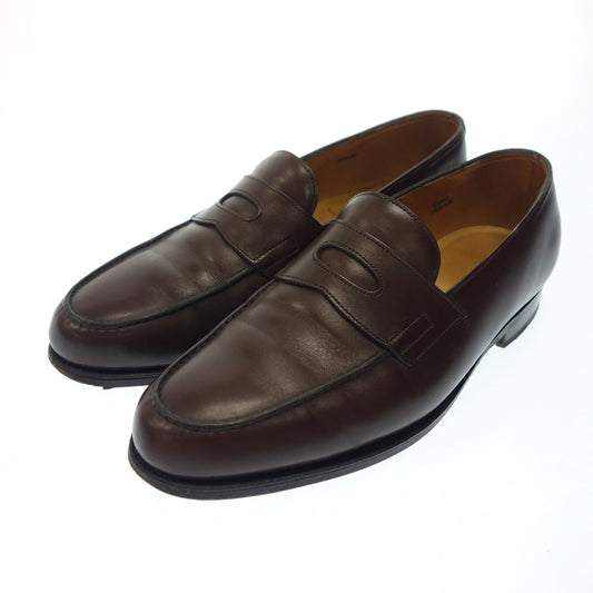 Used ◆John Lobb leather shoes loafers LOPEZ Lopez men's 7.5E brown JOHN LOBB [LA] 