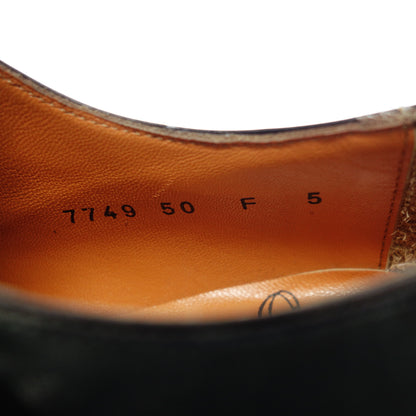 サントーニ ストレートチップ ダブルモンクストラップ 7749 メンズ 5 緑 santoni【AFC53】【中古】