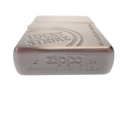 Used ◆Zippo Lucky Strike 2004 Silver ZIPPO [AFI6] 