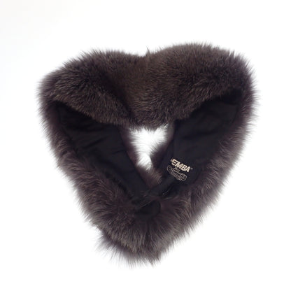 Very good condition ◆ EMBA shawl fox fur EMBA [AFI21] 