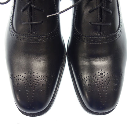 Very good condition ◆ Allen Edmonds leather shoes semi-brogue men's black size 8D Allen Edmonds [AFD1] 