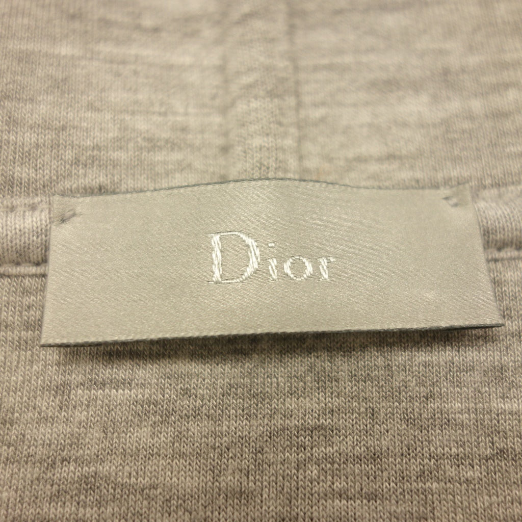 状况良好 ◆ Dior Homme 18AW 粘合派克大衣 BEE 刺绣 Atelier 徽标胶带男式黑色 S 码 Dior Homme [AFB50] 