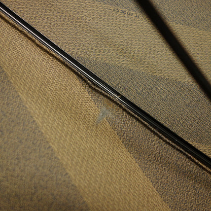 Fendi long umbrella striped brown FENDI [AFI19] [Used] 