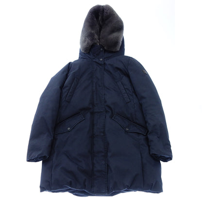 Used ◆Woolrich Cocoon Parka WWCPS2869 Women's Navy S WOOLRICH COCOON PARKA [AFA7] 