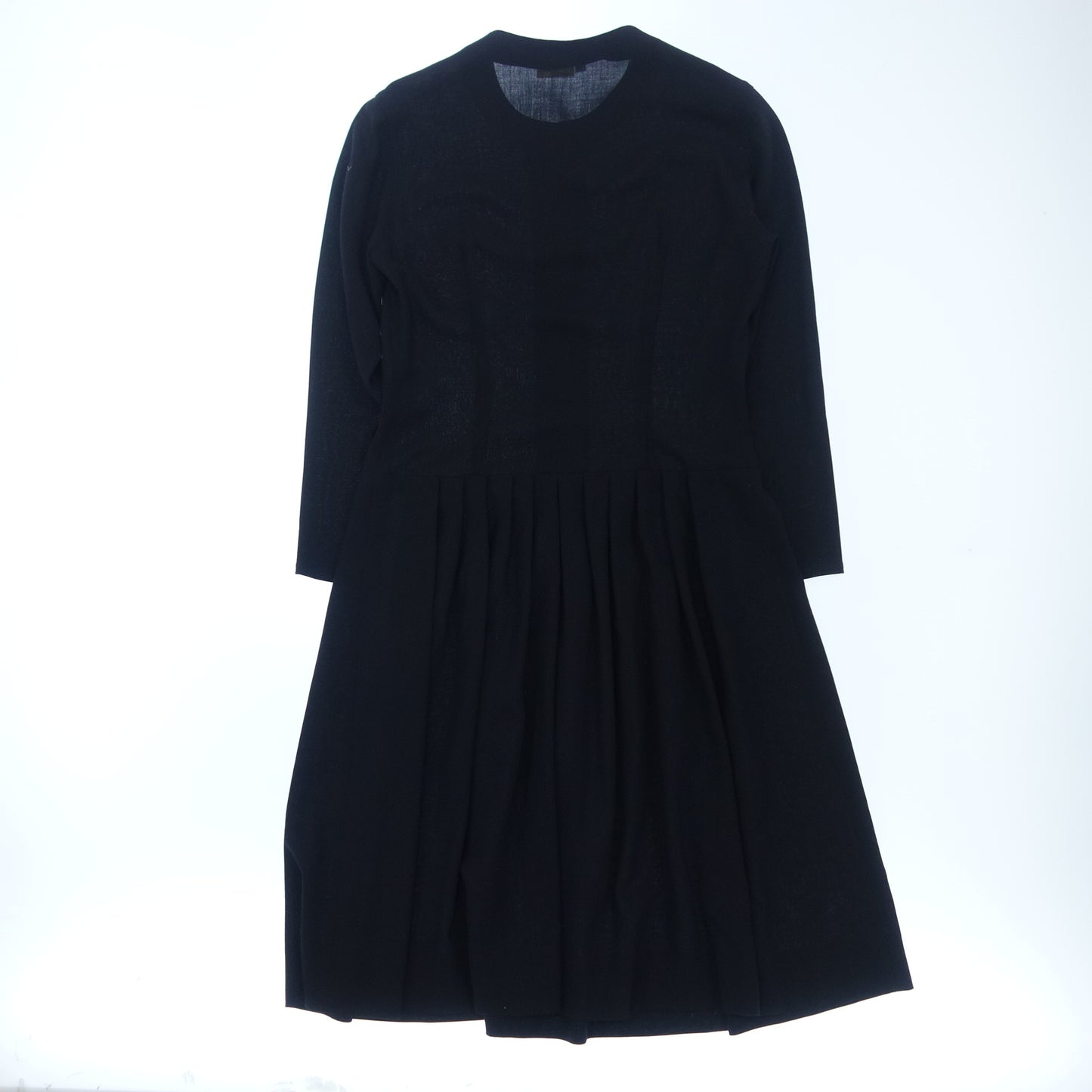 Salvatore Ferragamo Dress Long Sleeve Rose Button Women's 40 Black Salvatore Ferragamo [AFB12] [Used] 