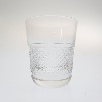 Very good condition ◆ Baccarat glass tumbler Dearman with box Clear Baccarat [AFI23] 