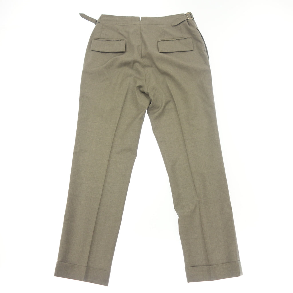 Used ◆MARCO PESCAROLO trousers no pleats side adjuster men's gray size 46 MARCO PESCAROLO [AFB20] 