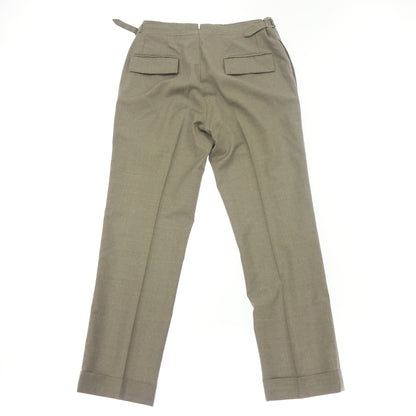 Used ◆MARCO PESCAROLO trousers no pleats side adjuster men's gray size 46 MARCO PESCAROLO [AFB20] 