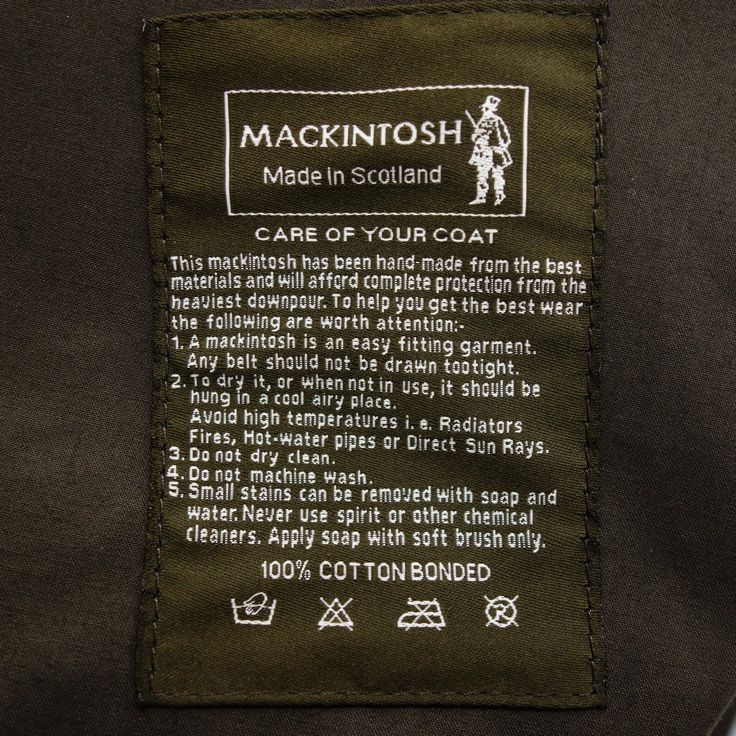 Mackintosh Hooded Coat Rubberized Brown Women's 32 MACKINTOSH [AFA3] [Used] 