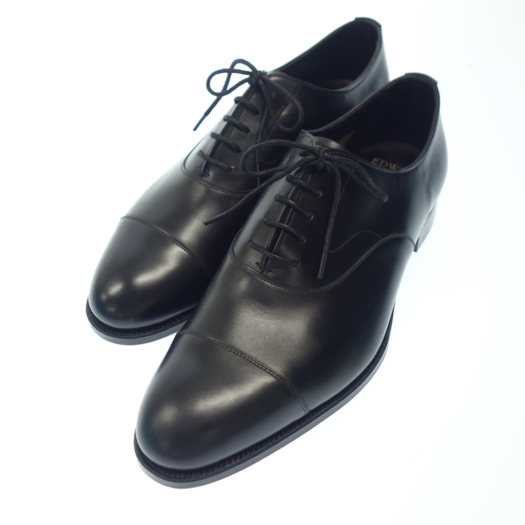 Like new◆Edward Green Leather Shoes Straight Tip Chelsea CHELSEA Men's Black UK9.5 EDWARD GREEN [LA] 