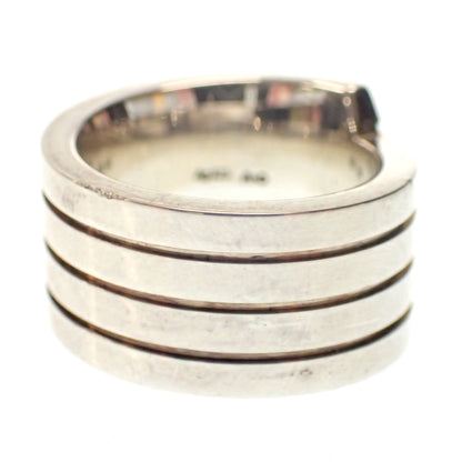 Good Condition◆Hermes Ring Italique SV925 Size 49 Silver HERMES [LA] 