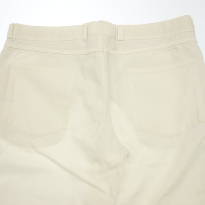 Used ◆Hermes denim pants cotton men's white size 44 HERMES [AFB24] 