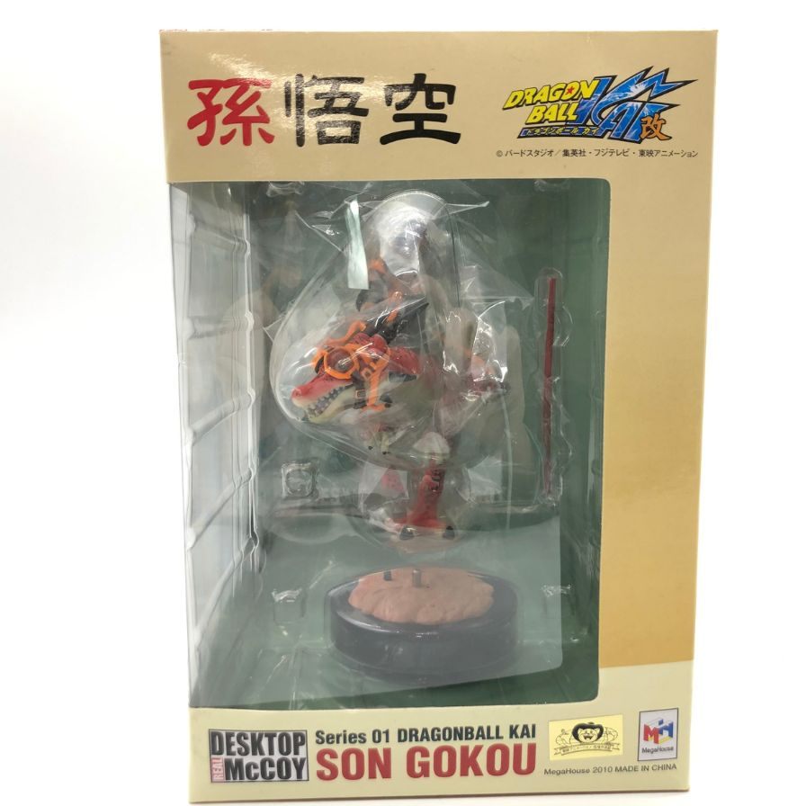 極美品◆メガハウス フィギュア DESKTOP REAL McCOY Series01 ドラゴンボール改 SON GOKOU MegaHouse【7F】【中古】