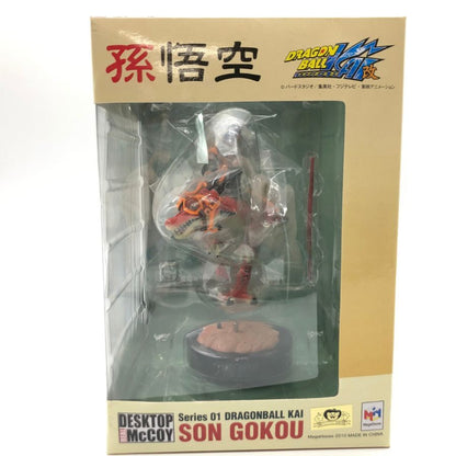 Very good condition ◆Megahouse figure DESKTOP REAL McCOY Series01 Dragon Ball Kai SON GOKOU MegaHouse [7F] [Used] 