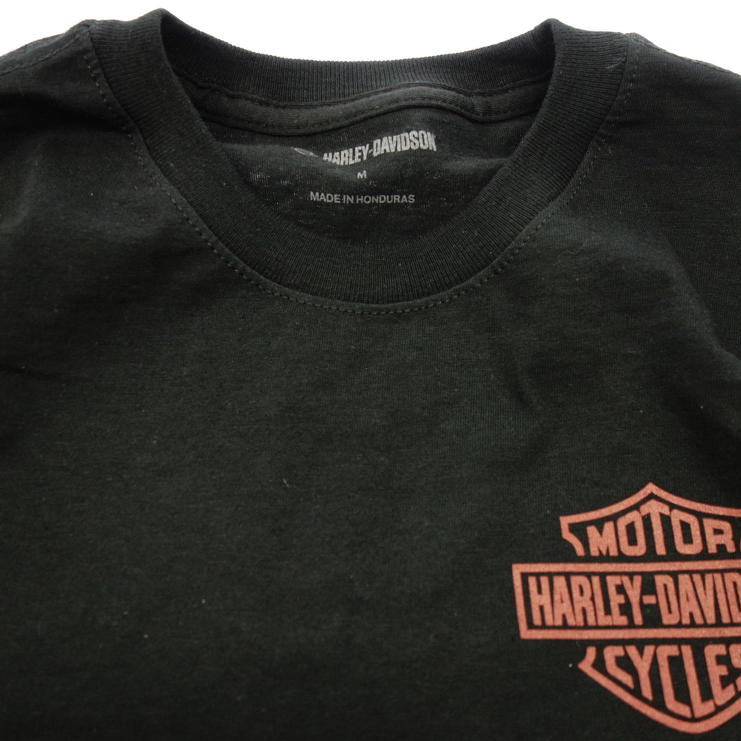 Unused◆Harley-Davidson TEE-KNIT T-shirt Black Size M 96576-23VM Men's HARLEY-DAVIDSO [AFB12] 