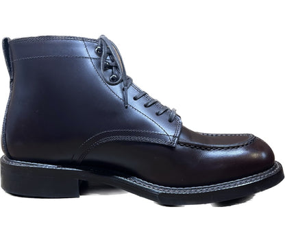 極美品◆ラッドシューズ レザーシューズ Vチップブーツ 8752 茶系 US8D Rutt Shoes