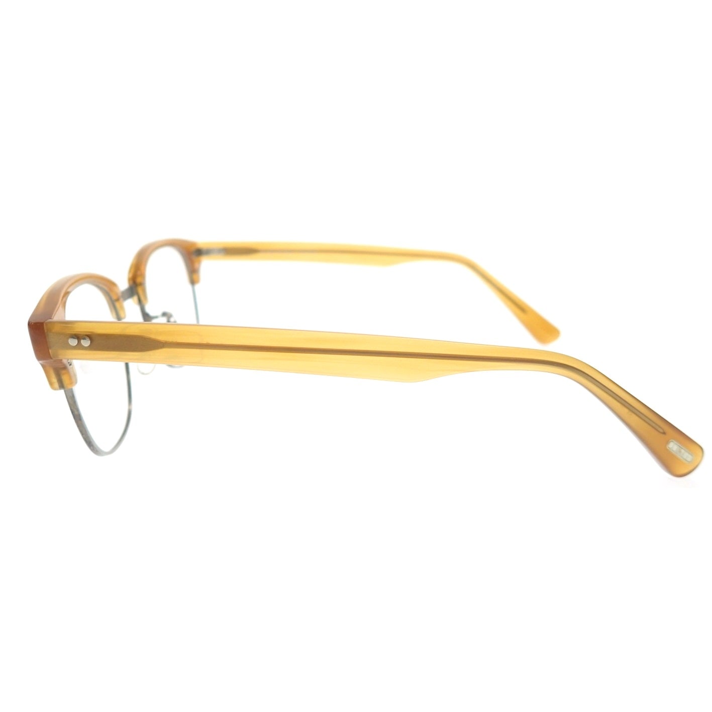 新品同様◆オリバーピープルズ メガネ 伊達眼鏡 BALEN 0OV7994T 茶系 ケース付 OLIVER PEOPLES【AFI13】