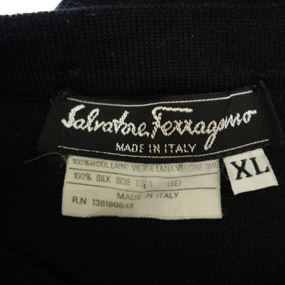 二手 ◆Salvatore Ferragamo 针织开衫套装 Gancini 丝绸羊毛全身图案女士多色尺码 XL Salvatore Ferragamo [AFB32] 