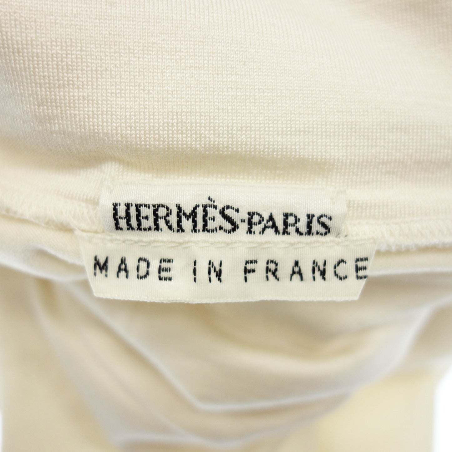 Hermes Knit Sweater Turtle Silk Margiela Period Women's Cream 38 HERMES [AFB21] [Used] 