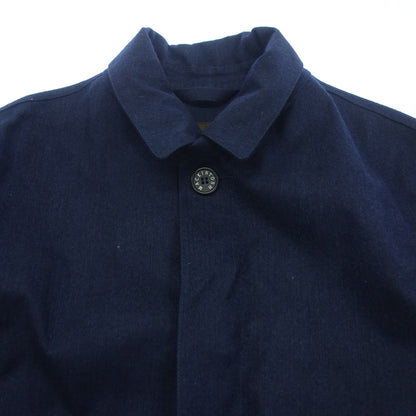 Mackintosh rubberized coat Loro Piana fabric men's indigo 36 MACKINTOSH [AFB52] [Used] 