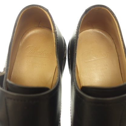 Good Condition ◆ Paraboots Leather Shoes Double Monk William Black Men's UK6.5 Paraboot [LA] 