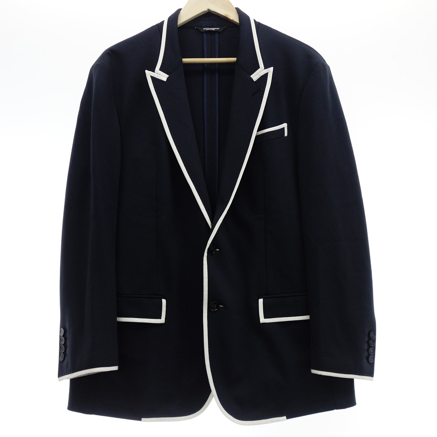 Dolce &amp; Gabbana 2B Jacket 52 Men's Navy DOLCE&amp;GABBANA [AFA22] [Used] 