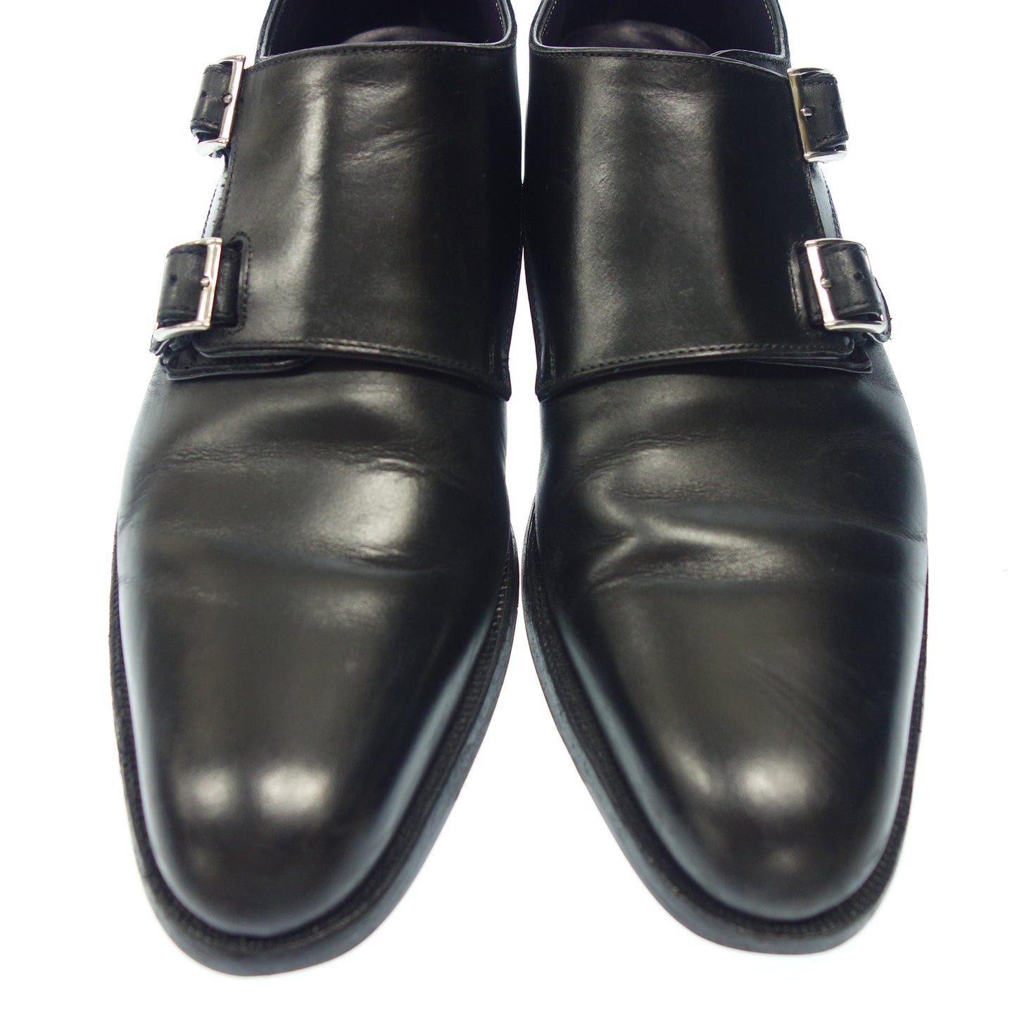 Used ◆Regal Leather Shoes Double Monk W936 Men's 24 Black REGAL [AFD1] 