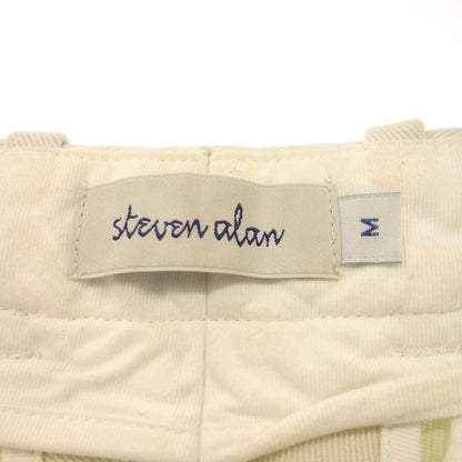 中古◆スティーブンアラン コットン タックパンツ メンズ M ベージュ系 STEVEN ALAN【AFB25】