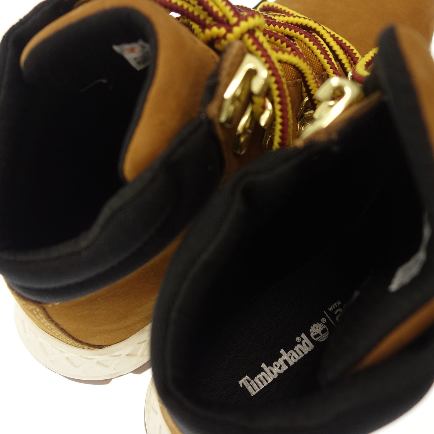 美品◆ティンバーランド ヌバックレザー メンズ 25.5cm 茶 Timberland【AFC12】