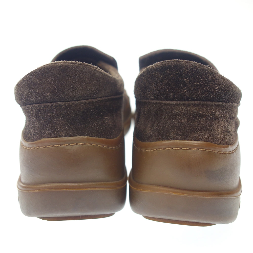 Used ◆Louis Vuitton slip-on BA0040 suede men's brown 8.5 LOUIS VUITTON [AFD6] 