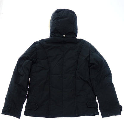 Moorer down jacket with fur men's black S MOORER [AFA21] [Used] 