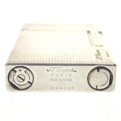 Used ◆DuPont Line 2 Gas Lighter GP Silver with box ST Dupont [AFI18] 