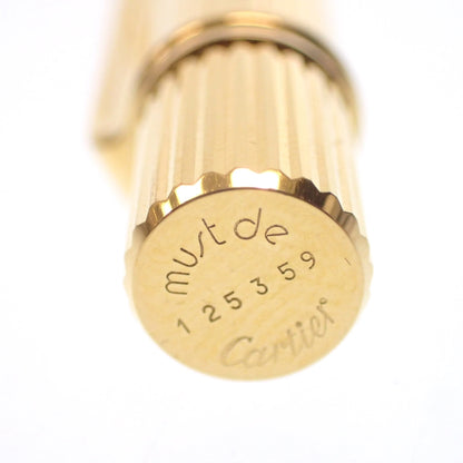 Good condition ◆ Cartier Must de Cartier Twist ballpoint pen Gold series must de Cartier [AFI11] 