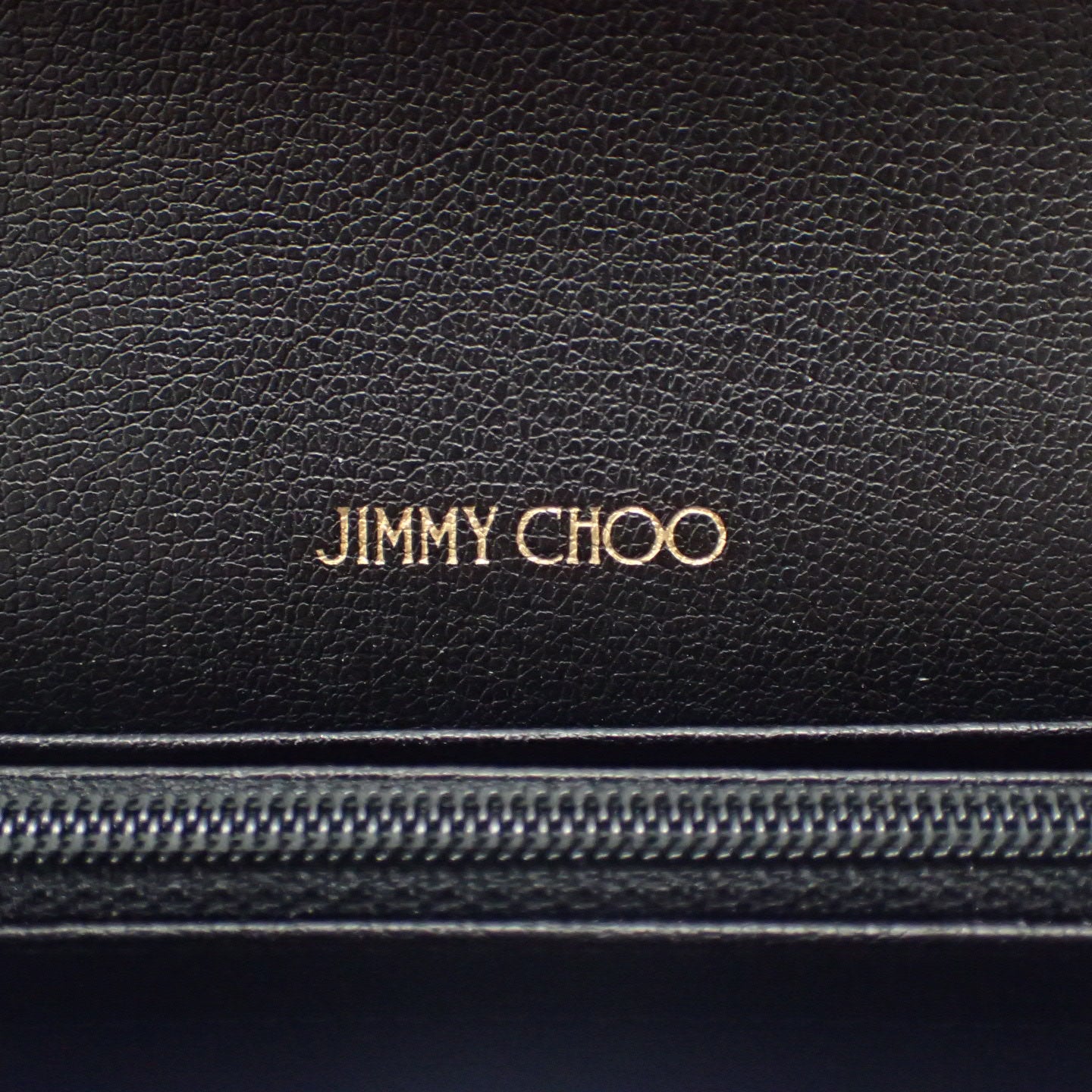 状况非常好 ◆ Jimmy Choo 折叠钱包 JC 金色硬件 JIMMY CHOO [AFI19] 