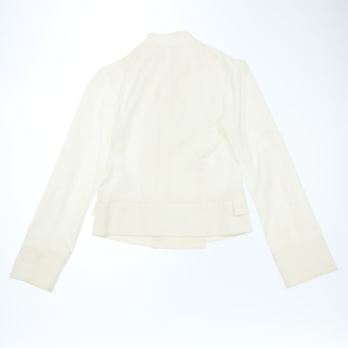 Good Condition◆Dolce &amp; Gabbana Double Jacket Silver Button Women's White Size 38 DOLCE &amp; GABBANA [AFB18] 