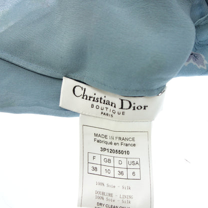 品相良好◆Christian Dior 上衣 无袖真丝 3P12055010 女式蓝色 38 码 Christian Dior [AFB9] 
