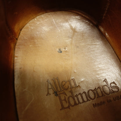 中古◆アレンエドモンズ レザーシューズ ヒルクレスト メンズ ブラック サイズ9 Allen Edmonds Hillcrest【AFC22】