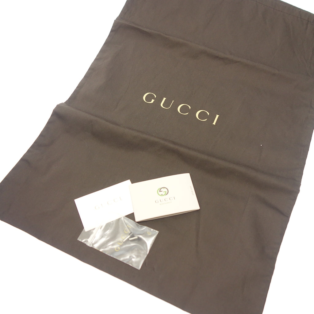 状况良好◆ Gucci 长靴尖头位 388363 女士黑色 36.5 GUCCI [AFD12] 