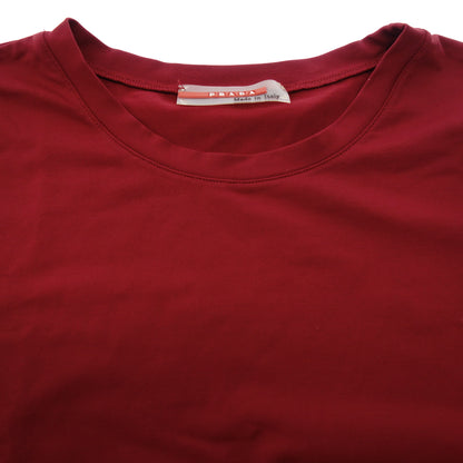 普拉达 T 恤背面拉链女士红色 L PRADA [AFB45] [二手] 