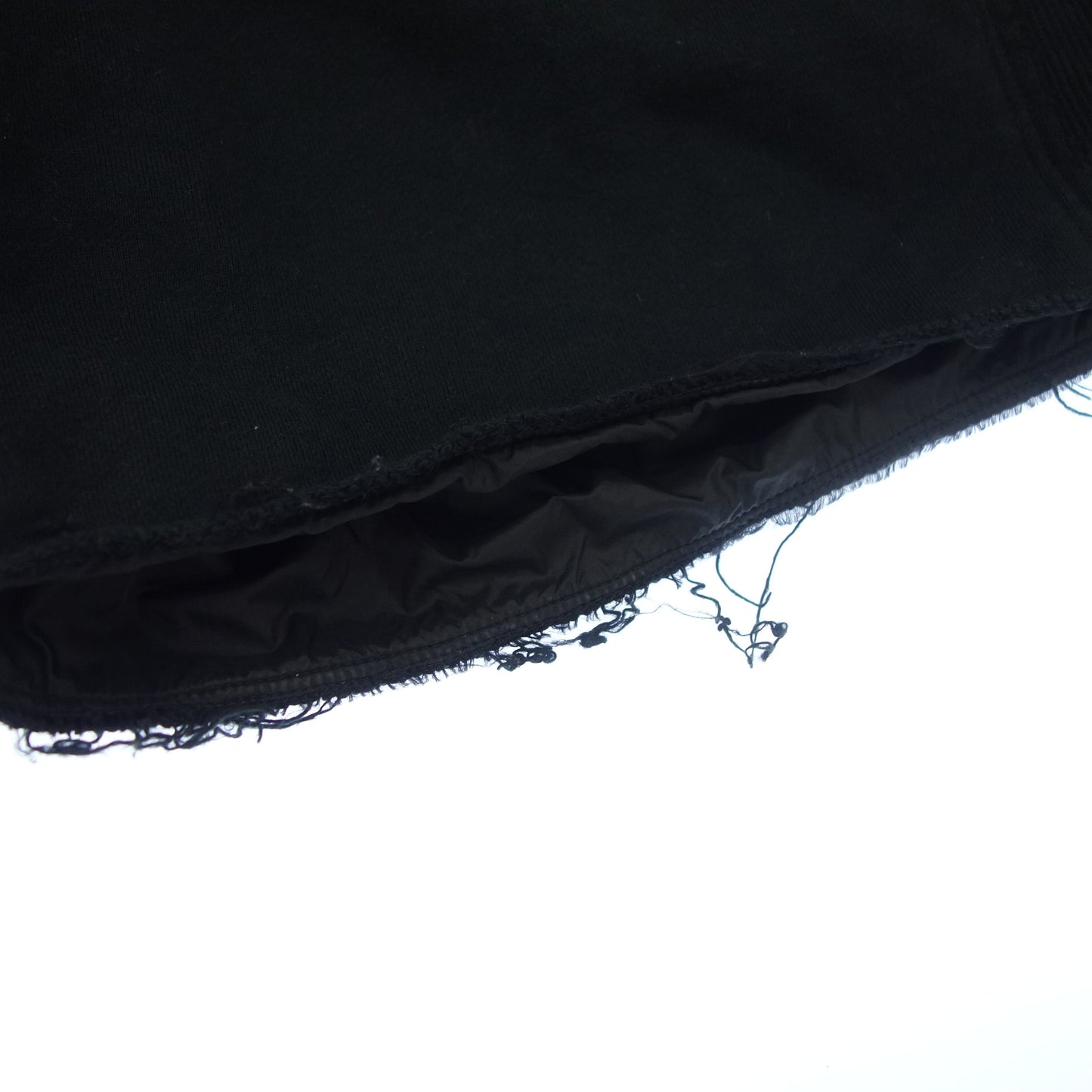 Very good condition ◆ FACETASM shorts sweatshirt nylon damaged men's black 4 FACETASM [AFB30] 