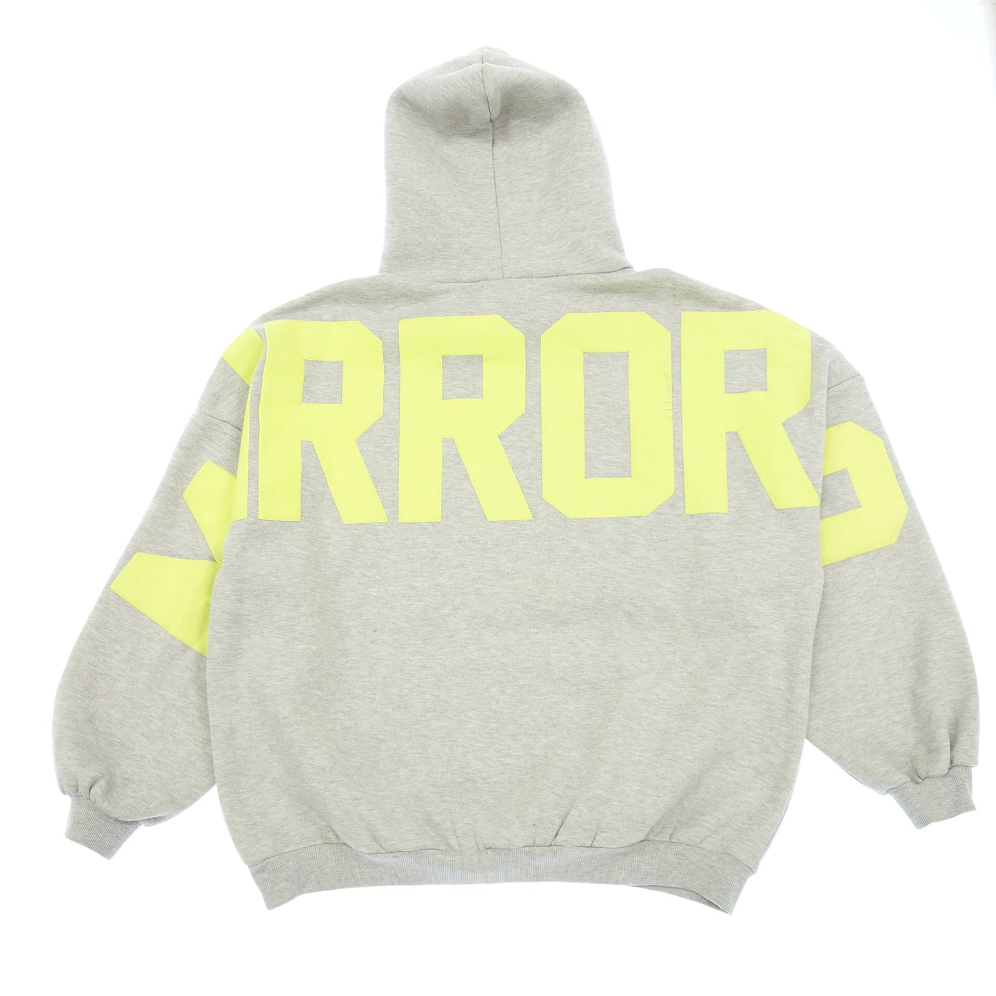 Used ◆Mirror Nine Parka Bag Logo Women's Gray Size M MIRROR9 [AFB32] 