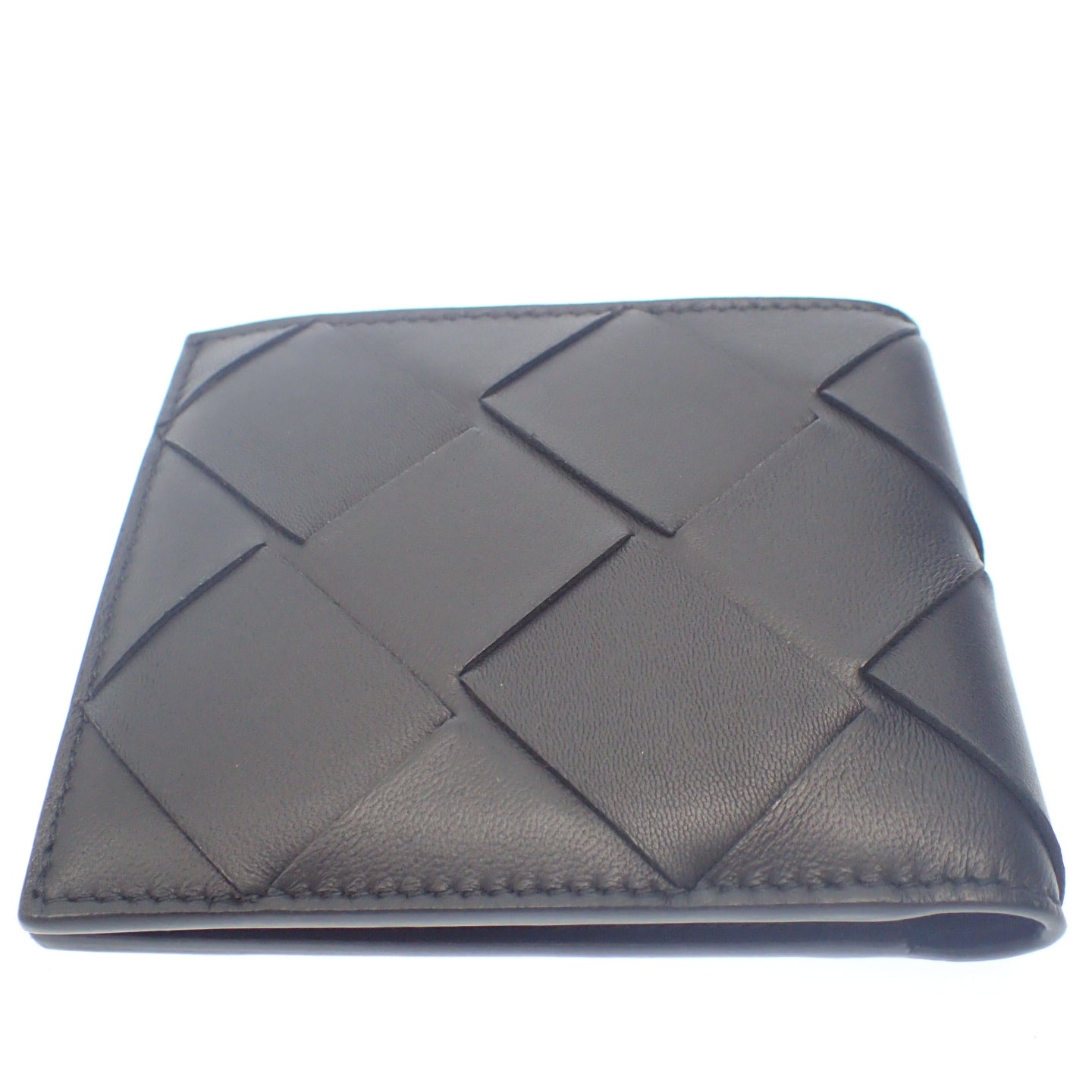 Very good condition ◆ Bottega Veneta Folding Wallet Maxi Intrecciato Leather Compact Wallet BOTTEGA VENETA [AFI4] 