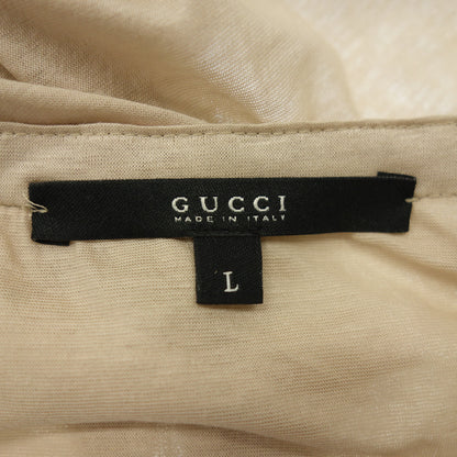 状况良好 ◆ Gucci 长袖剪裁和缝制荷叶边设计 149183 女式粉色尺码 L GUCCI [AFB41] 