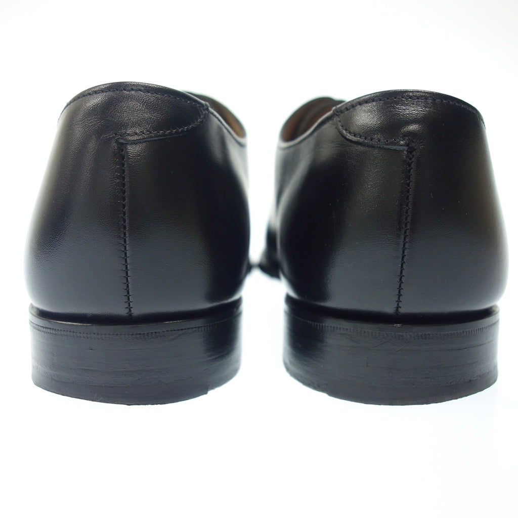 Used Lloyd Footwear Leather Shoes Punched Cap 2182B Men's 8E Black Lloyd [AFD9] 
