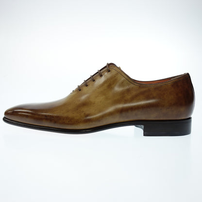 Santoni Leather Shoes Whole Cut 6636 Men's 7 Brown Santoni [AFC48] [Used] 