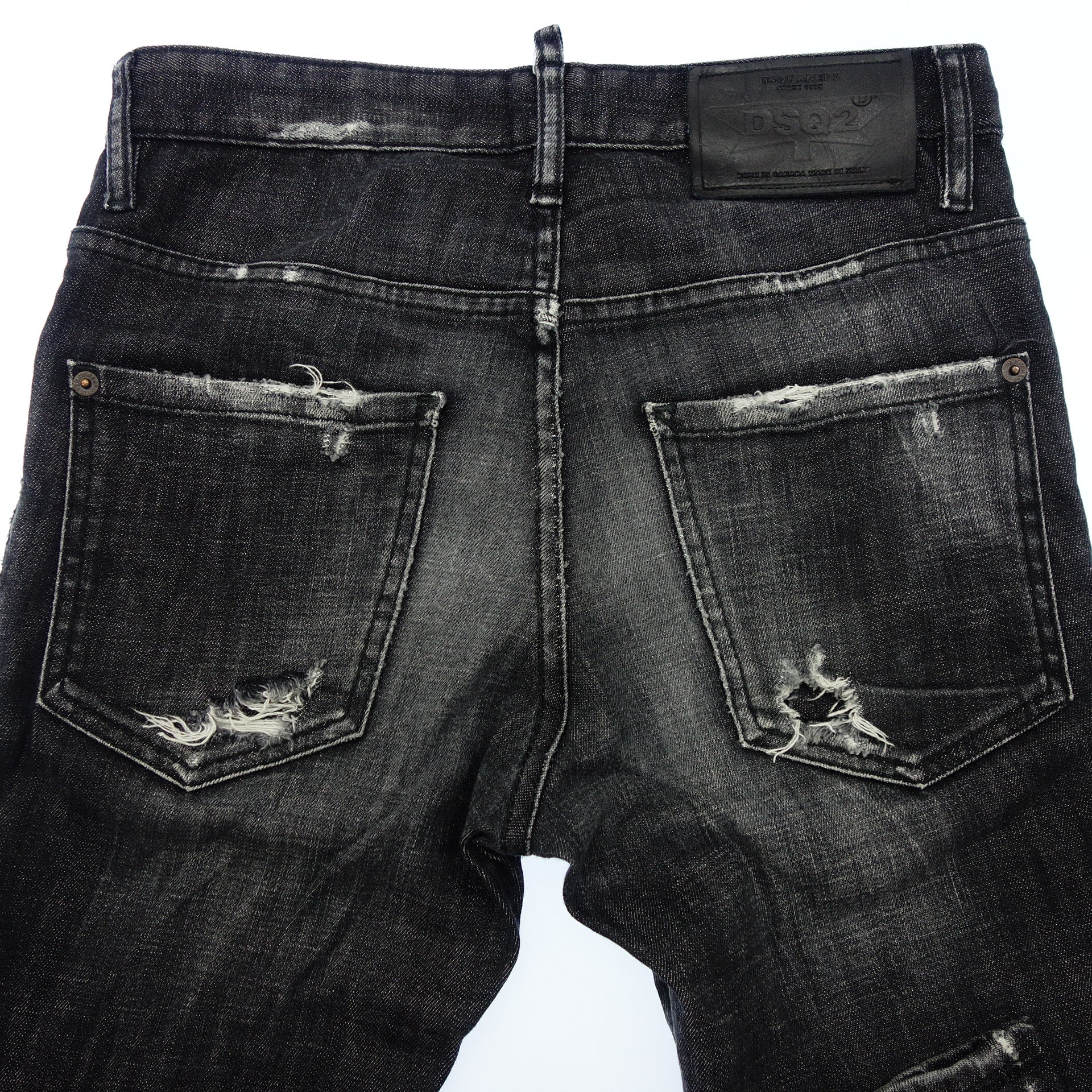 美品◇ディースクエアード デニムパンツ ダメージ加工 Skater Jean