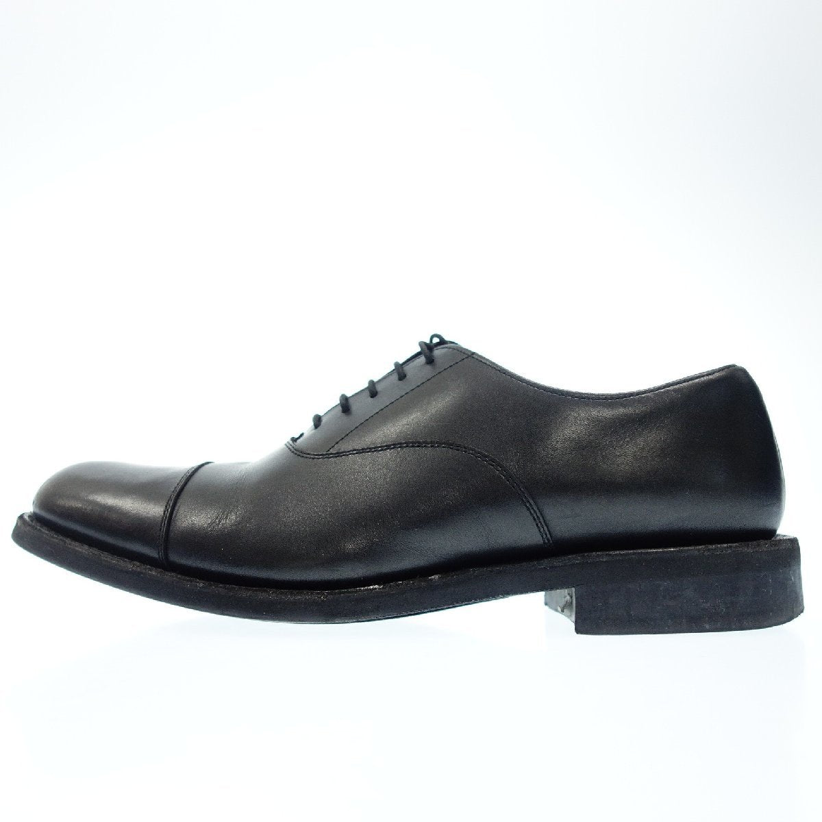 Used ◆Regal Leather Shoes Straight Tip 725R 24.5 Men's Black REGAL [AFD2] 