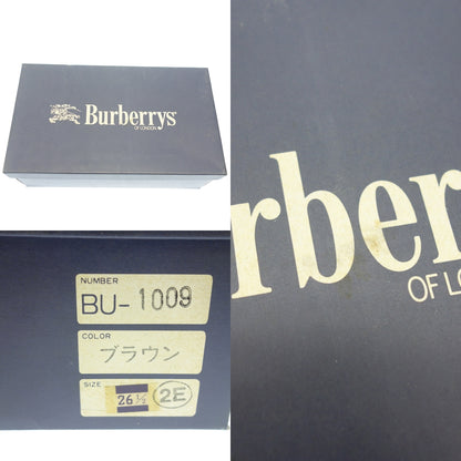 新品同様◆バーバリーズ レザーシューズ タッセルローファー メンズ サイズ26.5 ブラウン Burberry's【AFD2】