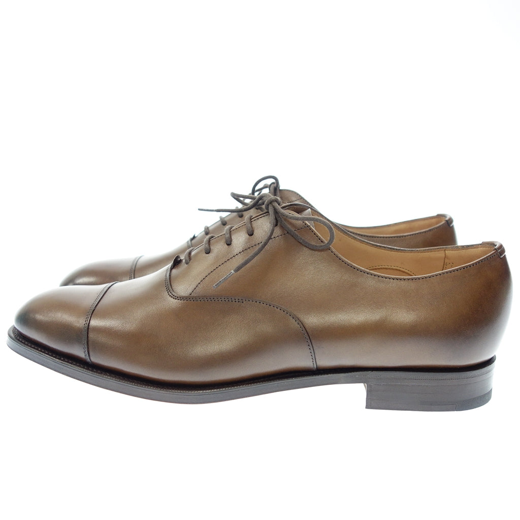 Like new◆Edward Green Leather Shoes Straight Tip Chelsea 202 Last Men's Brown Size 8.5 EDWARD GREEN CHELSEA [LA] 